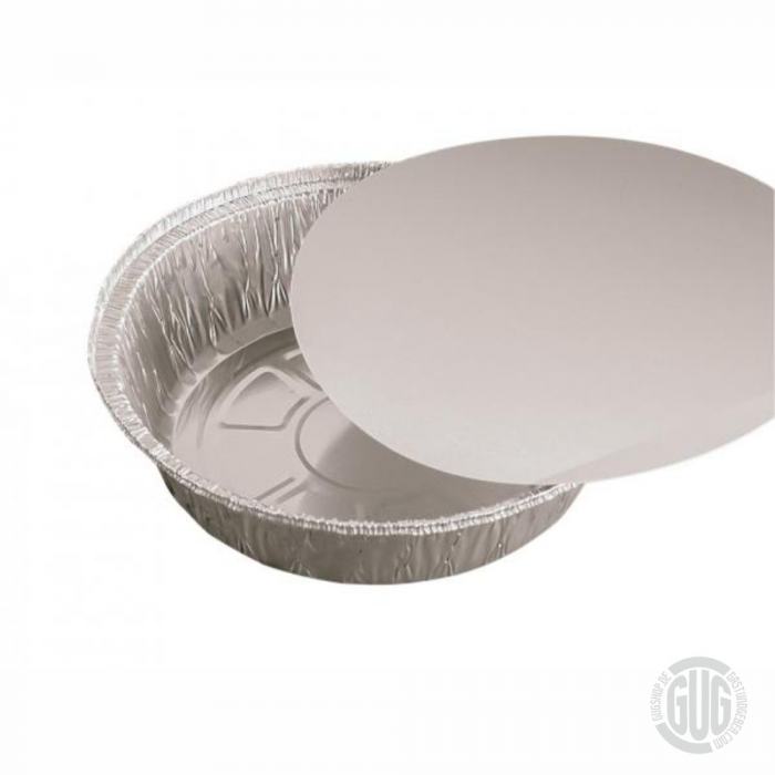 Alu-Menüschale, Alu Schale 830ml Ø18,2cm x 4,3cm